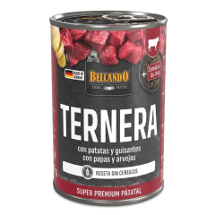 Belcando Húmedo Ternera con Patatas y Guisantes 400 gr