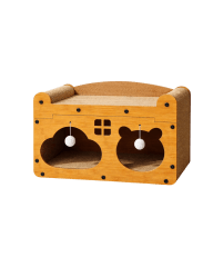 Casa rascador doble entrada