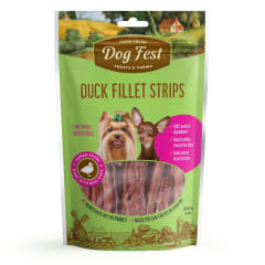 Dog Fest Mini Duck Fillets Strips 55 gr
