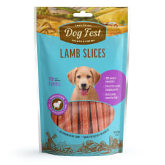 Dog Fest Puppy Lamb Slices 90 gr