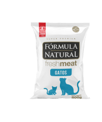 Fórmula Natural Fresh Meat Cat - Adulto Castrado Carne 500gr