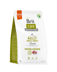 Brit Care Dog Hypoallergenic - Adult Small Breed Lamb 3 kg