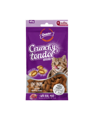 Gnawlers Crunchy & Tender Salmón & Leche 65 gr