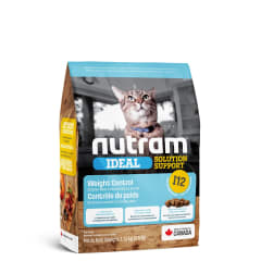 Nutram Cat - I12 Weight Control Chicken Meal & Pearled Barley  2kg