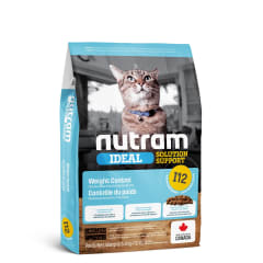Nutram Cat - I12 Weight Control Chicken & Pearled Barkley & Split Peas 5.4 kg
