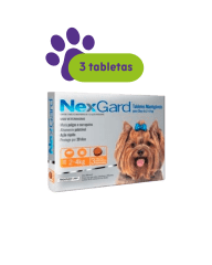 Nexgard 2 - 4 kg (3 tabletas)