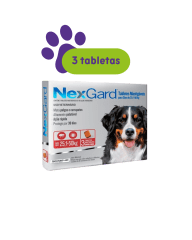 Nexgard 25.1 a 50 kg (3 tableta)