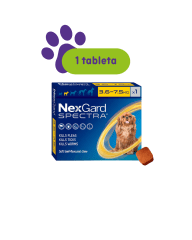 NEXGARD SPECTRA 3.6 - 7.5 kg (1 tableta)