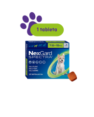 NEXGARD SPECTRA 7.6 - 15 Kg (1 tableta)