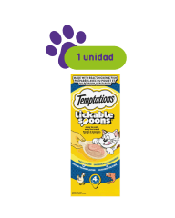 Temptations Lickable spoon Chicken & Salmon 10 gr
