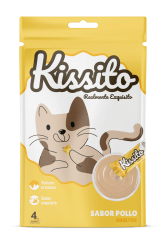 Kissito Sabor pollo 56gr (4 x 14 gr)