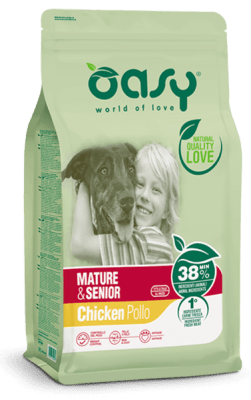 OASY DOG LIFESTAGE SENIOR CHICKEN 12 KG.1