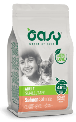 OASY DOG OAP ADULT MINI SALMON 2,5 KG.