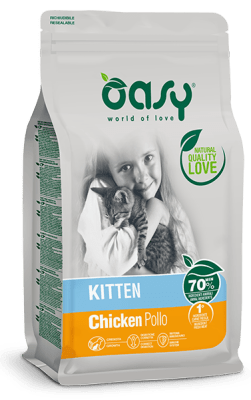 OASY CAT LIFESTAGE KITTEN CHICKEN 1,5 KG.1