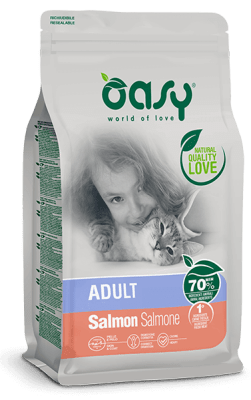 OASY CAT LIFESTAGE ADULT SALMON 1,5 KG.1