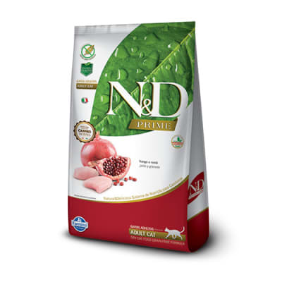 N&D PRIME FELINE POLLO & GRANADA ADULTO 7,5 KG.1
