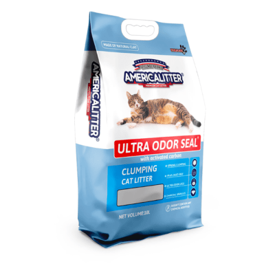 AMERICA LITTER ULTRA ODOR SEAL SIN AROMA 15 KG.1