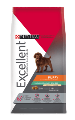 EXCELLENT PUPPY RAZA MEDIANA/GRANDE 15 KG.