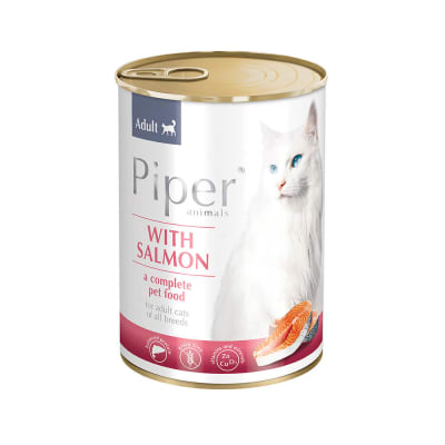 PIPER CAT LATA SALMON 400 GR.1