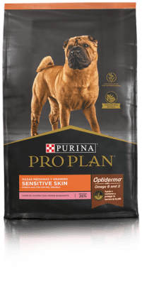 PRO PLAN SENSITIVE SKIN RAZA MED. GRANDE 12 KG.1