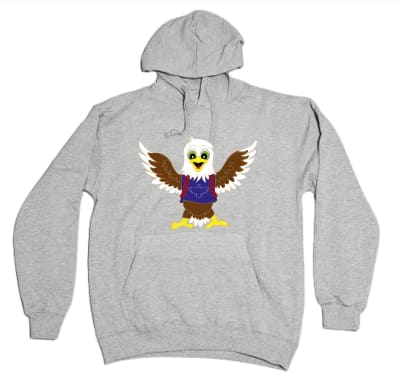 Nido kids eagle pullover hoodie