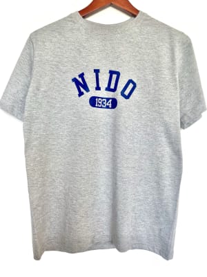 Gray Cotton Nido 1934 T-Shirt