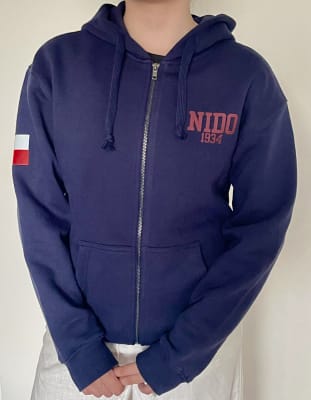 Nido 1934 zip hoodie