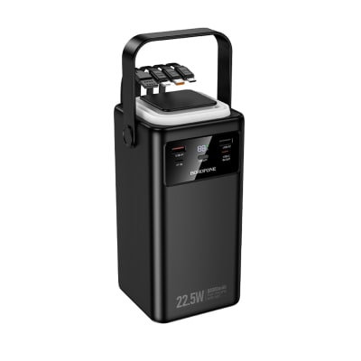 Powerbank Borofone BJ65B High 22.5W+PD20W+4 cables, 80000mAh1