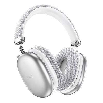Audífonos Hoco W35 Max Joy Bluetooth Plateado1