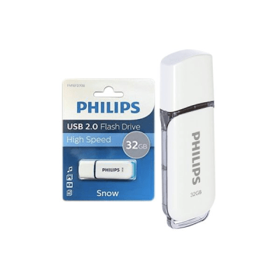 PHILIPS USB 2.0 FLASH DRIVE 32GB HIGH SPEED SNOW1
