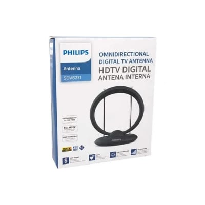 ANTENA INTERNA HDTV DIGITAL PHILIPS SDV62311