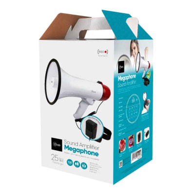 SOUND AMPLIFIER MEGAPHONE 25 WATTS RMS 500MTS1