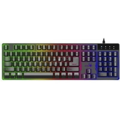 Teclado Gamer Wired Genius Scorpion K8 GX, RGB, Semi-Mecánico, Español1
