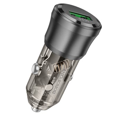 SINGLE PORT CAR CHARGER 18W BOROFONE BZ232