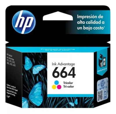 HP TINTA 664 2ML ORIGINAL F6V28AL1