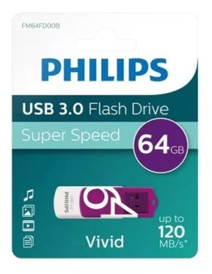 PHILIPS USB 3.0 FLASH DRIVE 64GB SUPER SPEED CITI1