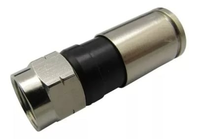 CONECTOR TV COAXIAL RG6 COMPRESION PREMIUM1