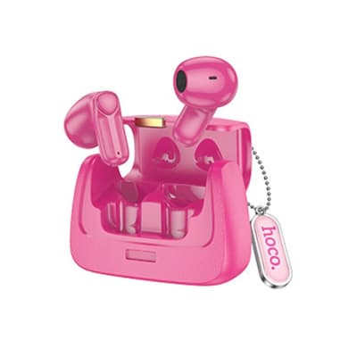 HOCO HANDBAG BT HEADSET WITH METAL LANYARD DES35 ROSADO1