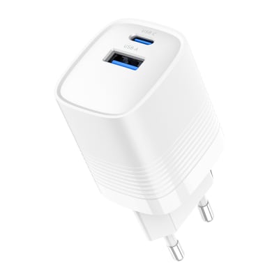 CARGA TURBO ADAPTER USB+ C 30W GSM1