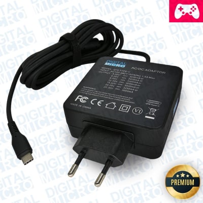 DIGITAL MICRO CHARGER GAMER 20V- 3.25A 65W USB TIPO-C1