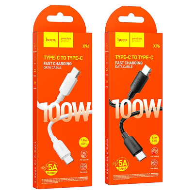 USB-C TO USB-C 100W FAST CHARGING DATA CABLE X96 HOCO1