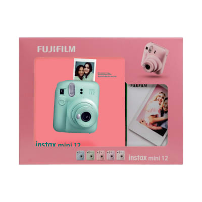 CÁMARA INSTANTÁNEA INSTAX MINI 12 VERDE + 10 PELÍCULAS1