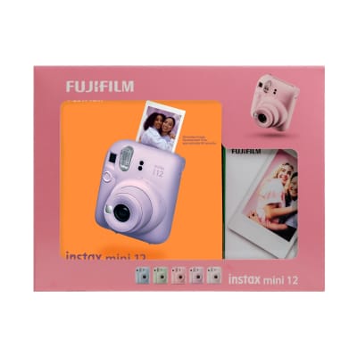 CÁMARA INSTANTÁNEA INSTAX MINI 12  LILA + 10 PELÍCULAS1