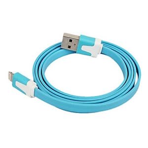 PC BEACH FOR DATA CABLE USB A IPHONE COLOR CELESTE1