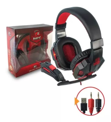 3D FX AUDIFONOS GAMERS MAXXTRO 3.5M USB2