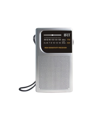 RADIO PORTATIL AM/FM IRT ANTENA TELESCOPICA RPOCKET01P1