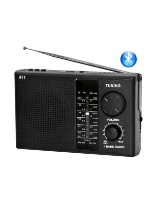IRT RADIO PORTATIL AM-FM-TV-SW 4 BANDAS RP4B01N WIRELESS1