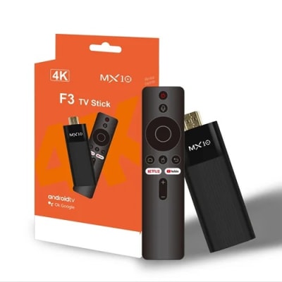 F3 TV STICK 4K MX10 ANDROID TV1