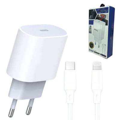 CARGADOR RAPIDO LIGHTNING A USB-C SOLMA1