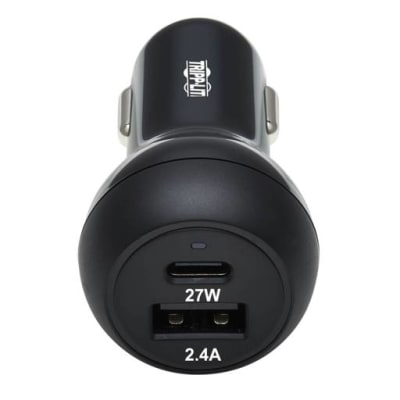 U280 DUAL PORT USB - TYPE C CAR CHARGER 39W TRIPP.LITE2
